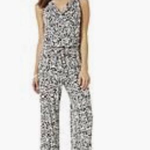 Metaphor Sleeveless Jumpsuit - Geometric Rompers